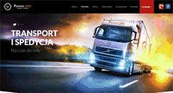 Desktop Screenshot of premiumcargo.pl